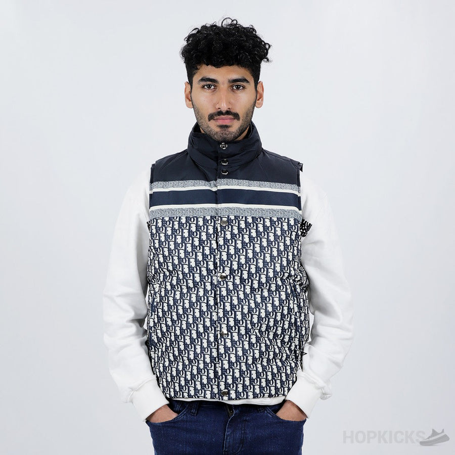 Christian D.I.O.R Reversible Puffer Vest (High-end Batch)
