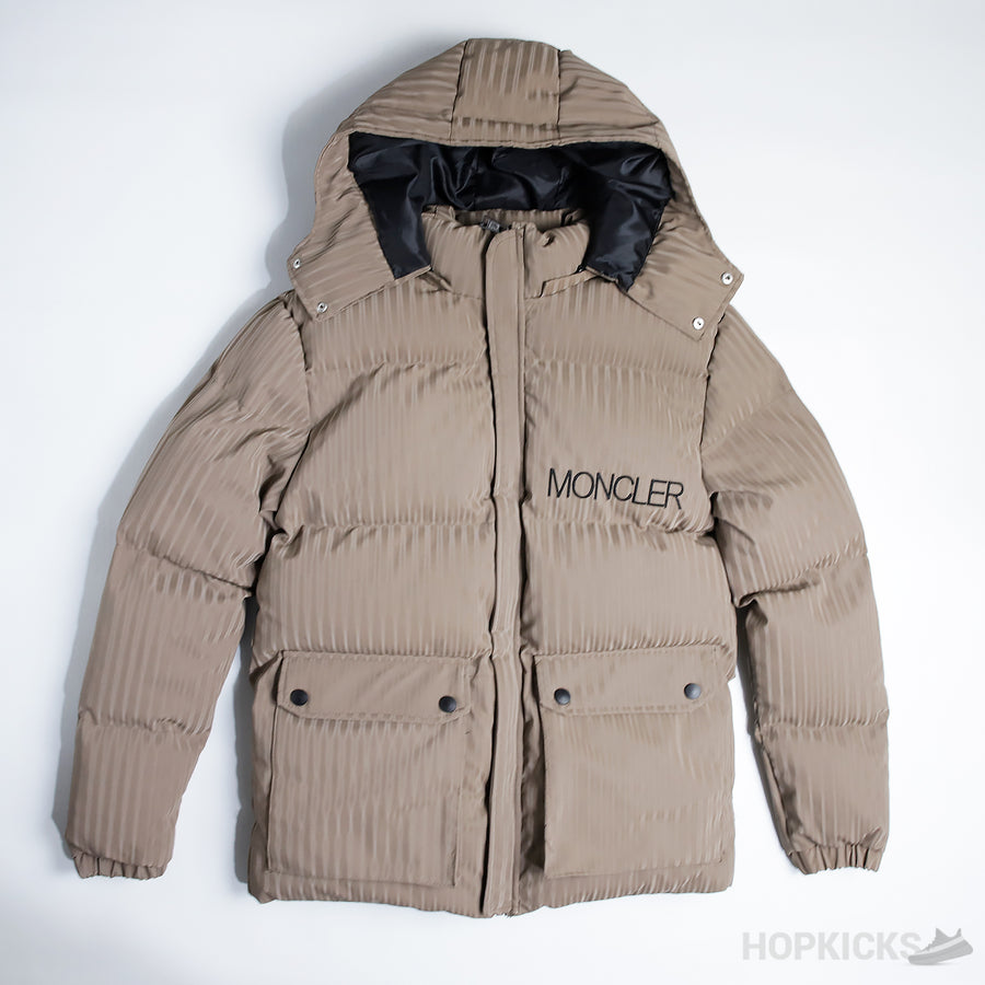 MNC Puffer Brown Jacket