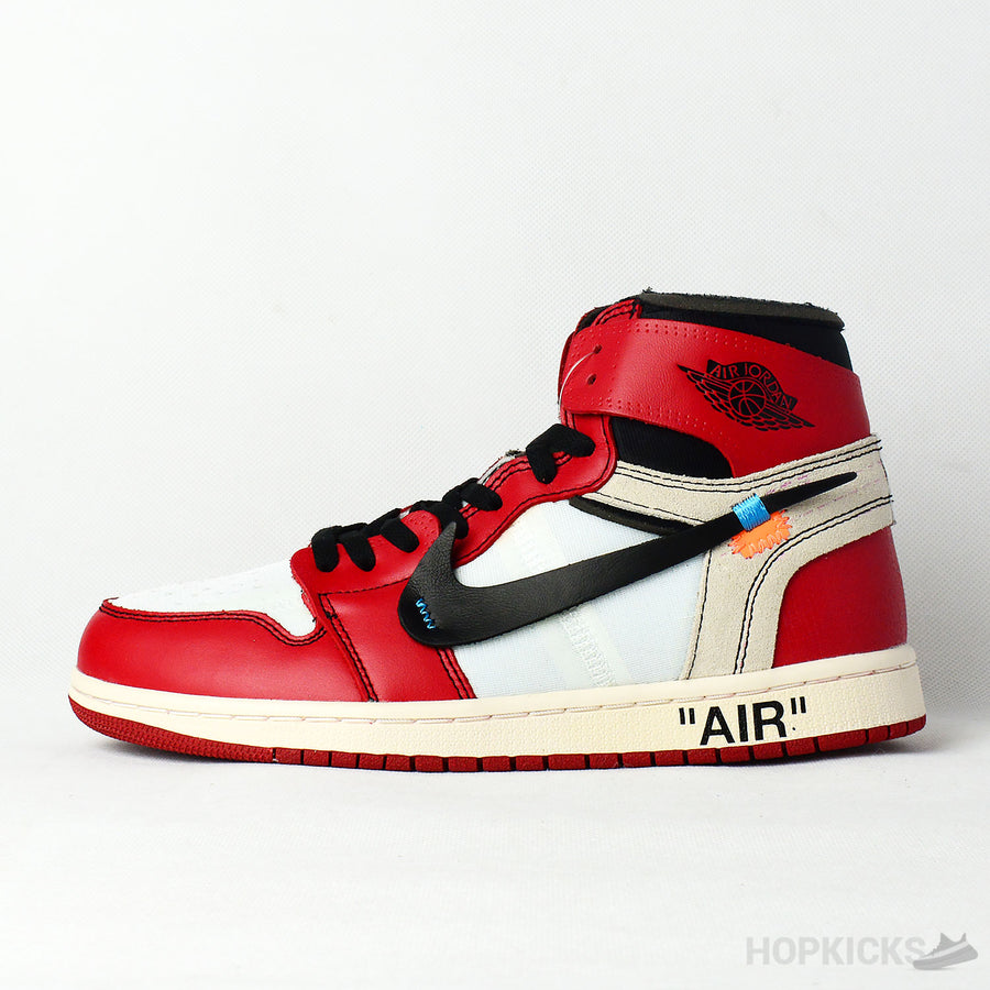 OW x Jordan 1 High Chicago