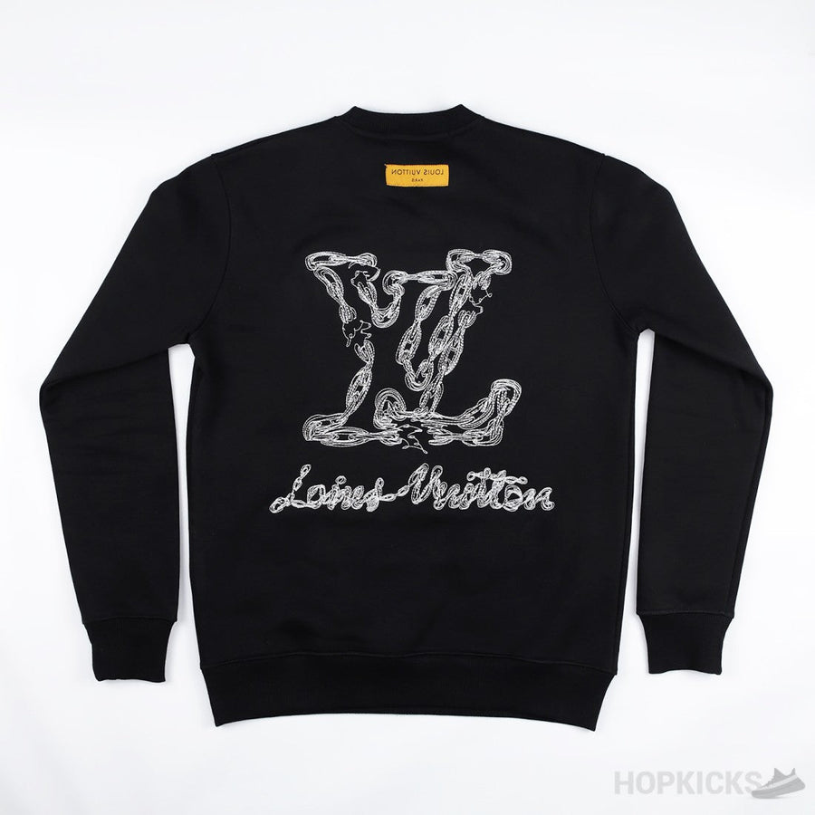 L.V Front And Back Embroided SweatShirt
