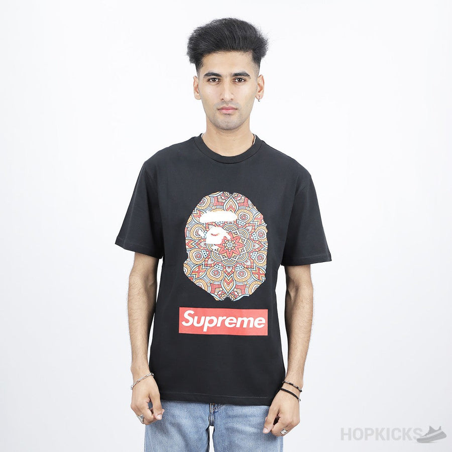 Supreme Art Work Black T-Shirt