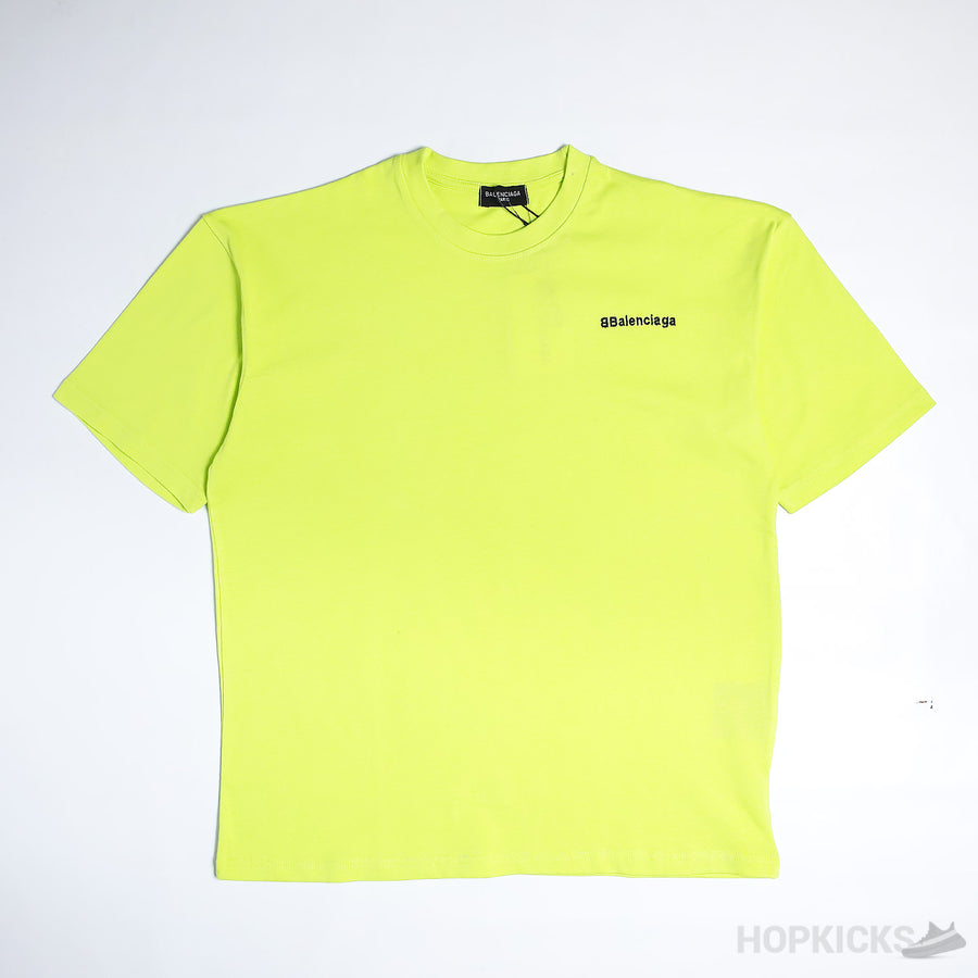 Bale*ciaga BB Neon T-shirt (Minor Defect)