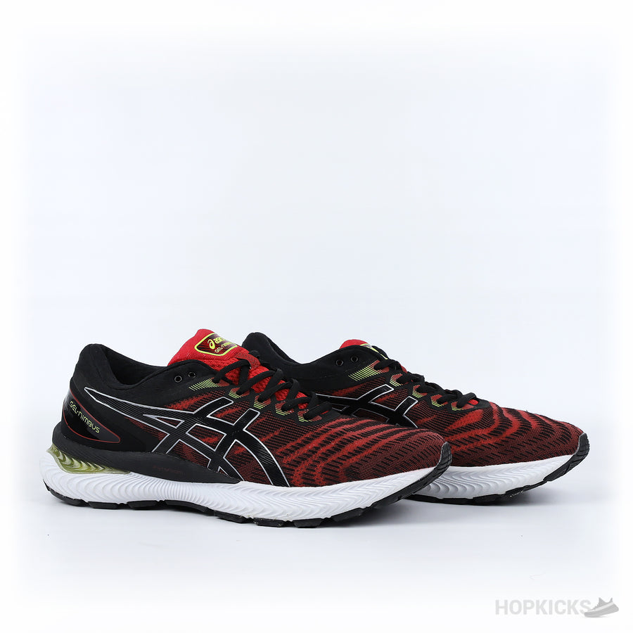 ASICS Gel Nimbus 22 Red Black (Premium Batch) (Slightly Stained)