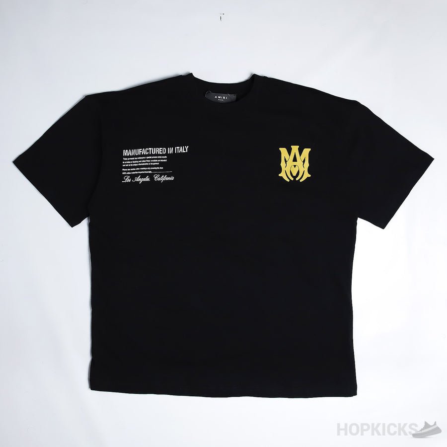 AMR Military Specs Black T-Shirt
