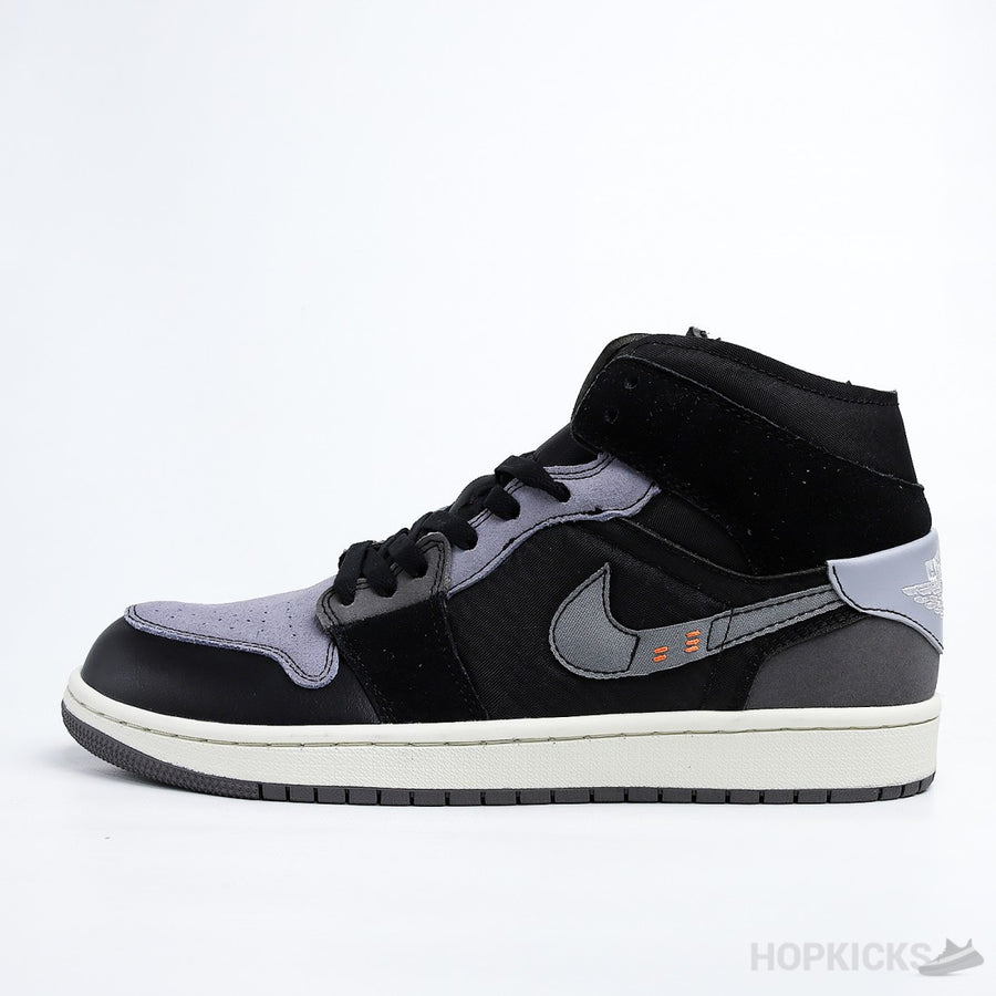 Jordan 1 Mid Craft Inside Out Black (Premium Plus Batch)