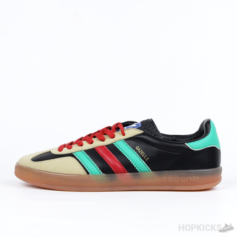 Adi x G.U.C.C.I Gazelle Black Green Red