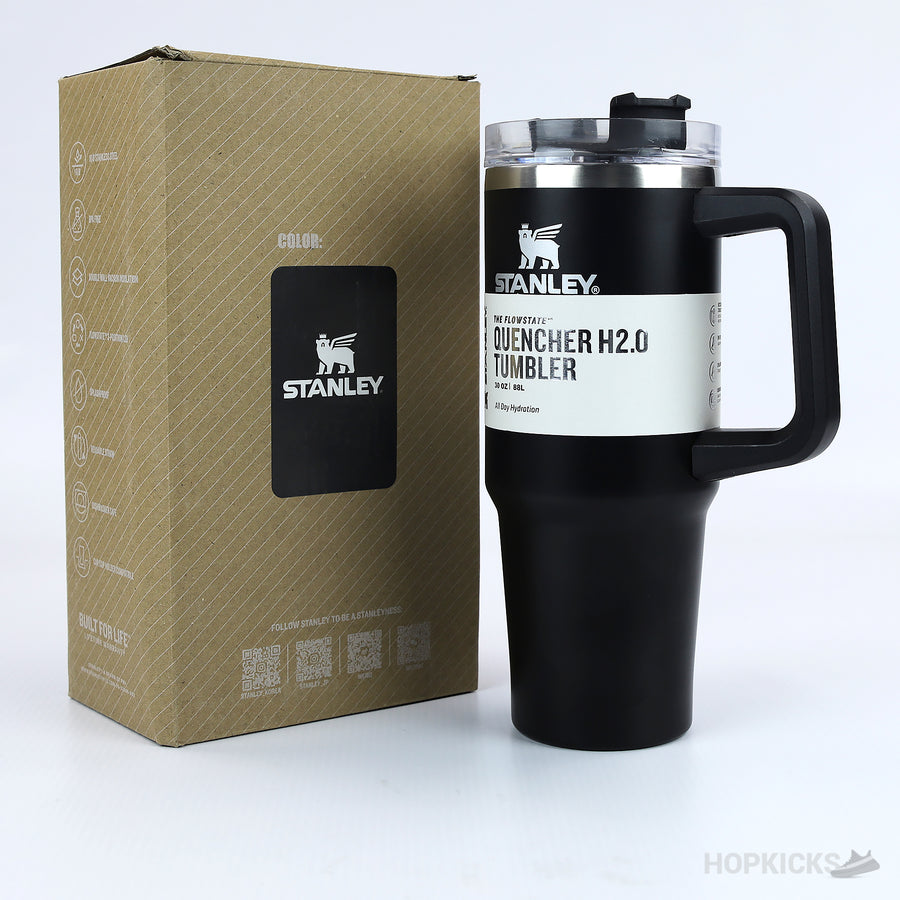 Quencher H2.0 FlowState Tumbler Black 30 oz