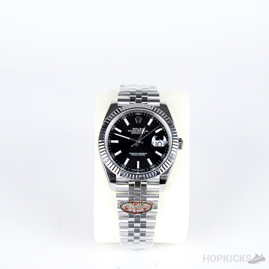 Luxury Watch Datejust M126300-0008 Top Tier Best Edition Clean Factory Black Dial