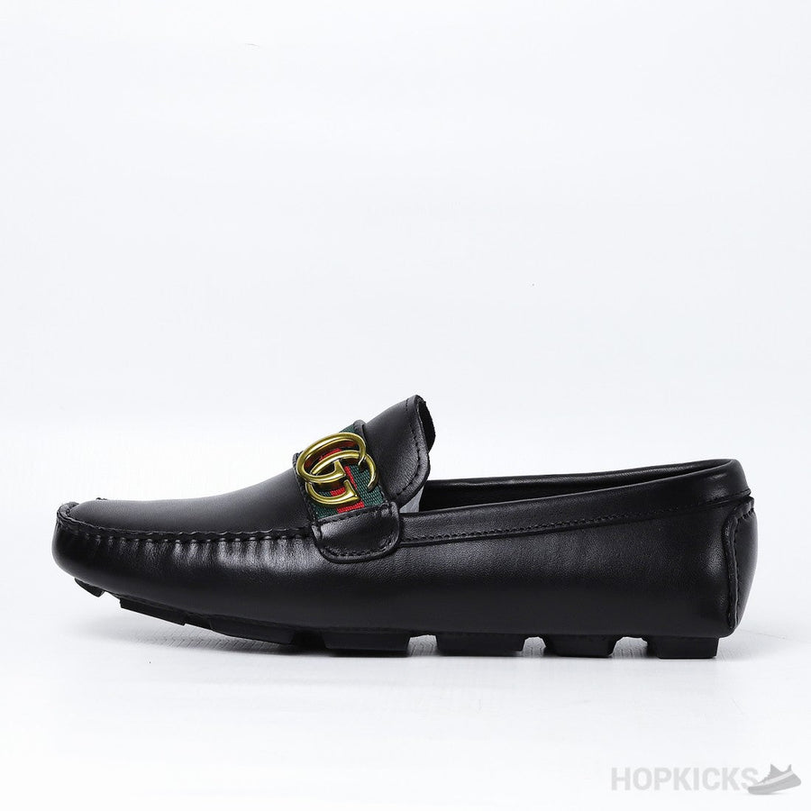 G.U.C.C.I Leather Driver With Web