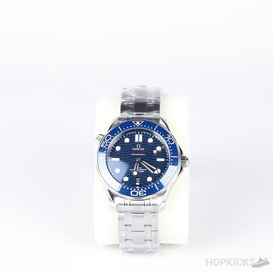 Luxury Watch Seamaster Diver 300m Mechanical Watches Top Tier Best Edition Swiss ETA2824 Blue Dial