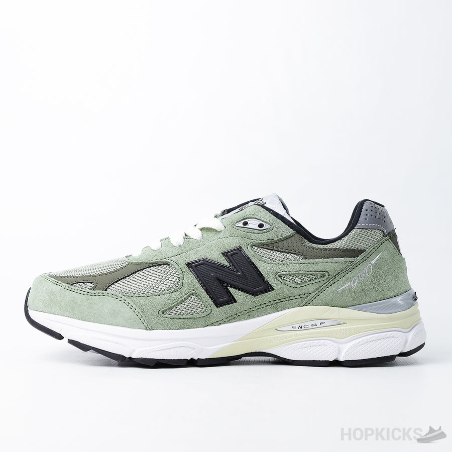 New Balance 990v3 MiUSA JJJJound Olive (Premium Plus Batch)