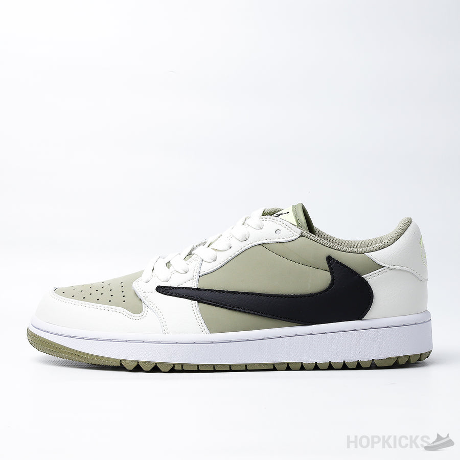 Jordan 1 Retro Low Golf TS Neutral Olive Premium Plus