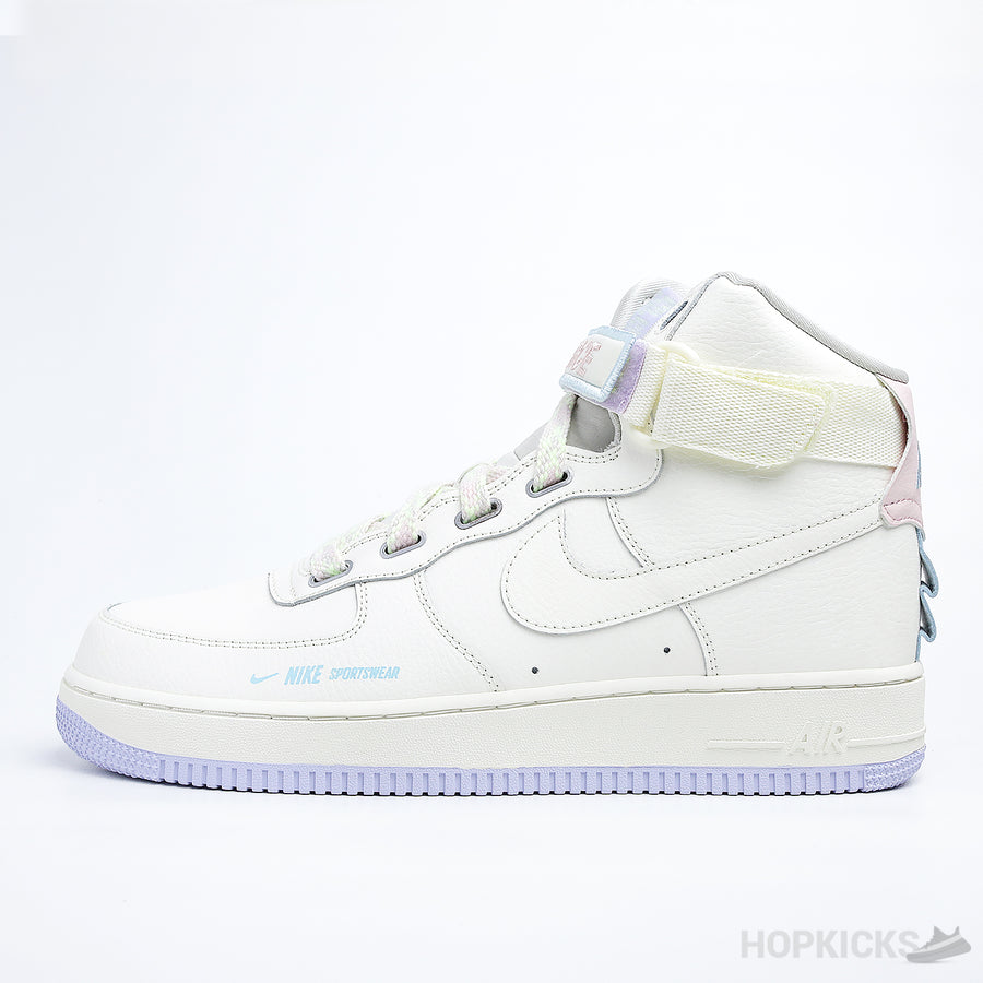 Air Force 1 High Utility "Force is Female" Sail Lavender Mist (Premium Batch)