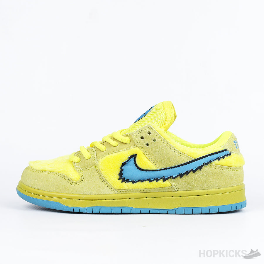 NK SB Dunk Low Grateful Dead Bears Opti Yellow