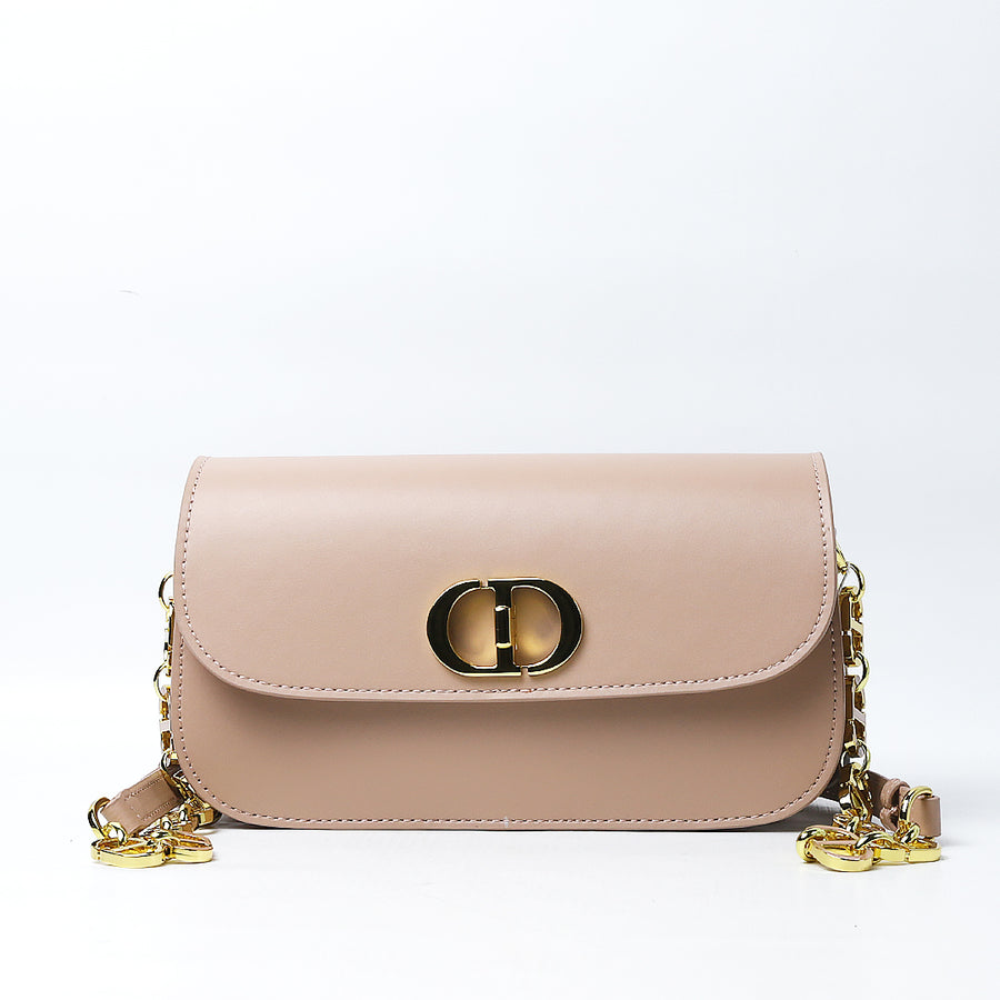 Small 30 Montaigne Avenue Bag Beige (Dot Perfect)