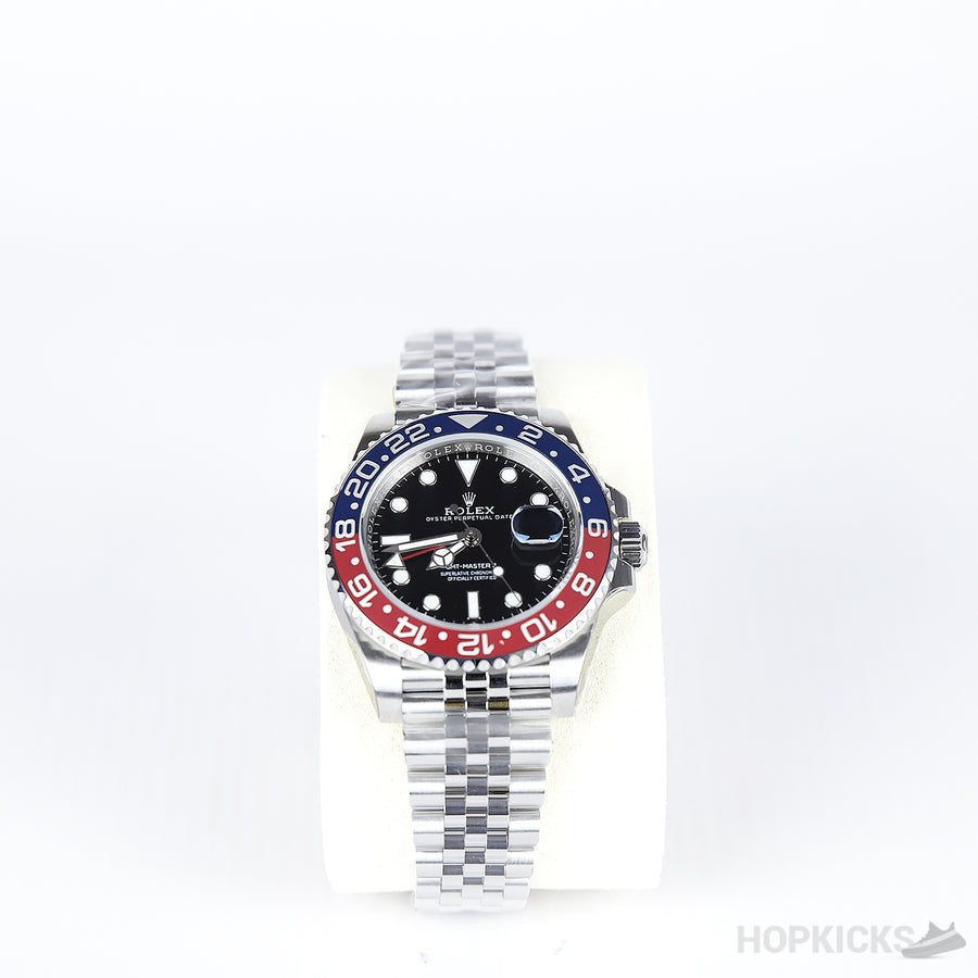 Luxury Watch GMT-Master II 126710BLRO EW-Factory Top Tier Best Edition Swiss ETA2836 Black Dial