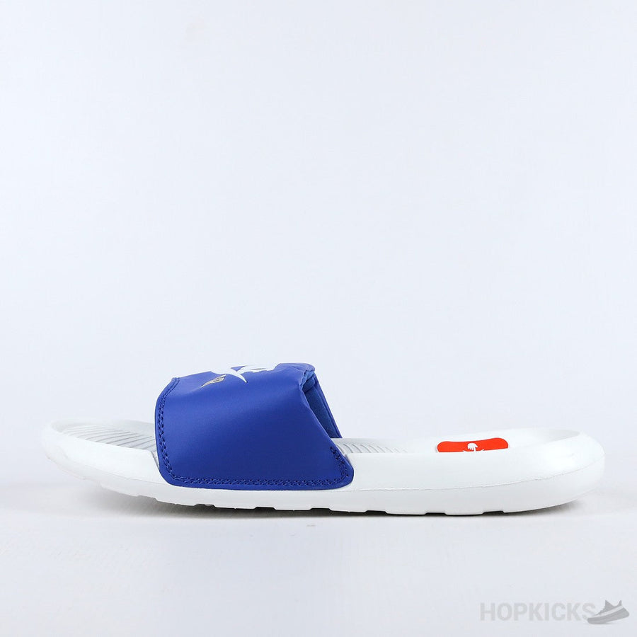 NK SB Victory One White Blue Slide