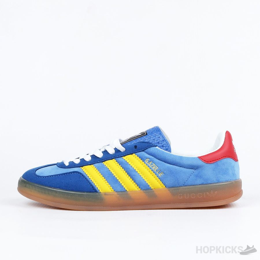 Adi x G.U.C.C.I Gazelle Blue