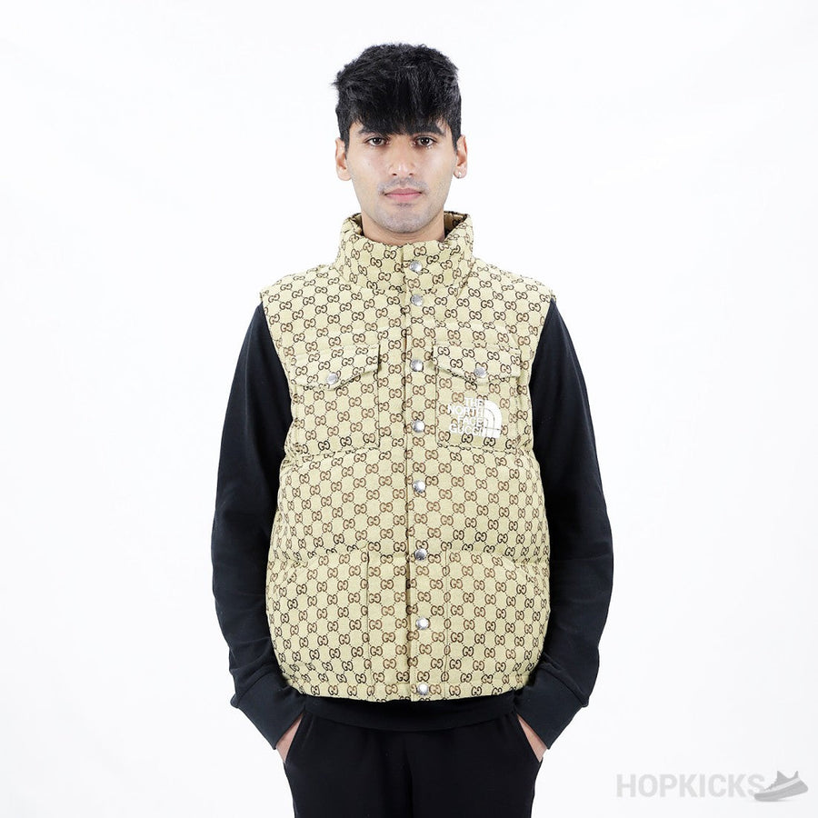 North Face x G.U.C.C.I GG Down Vest