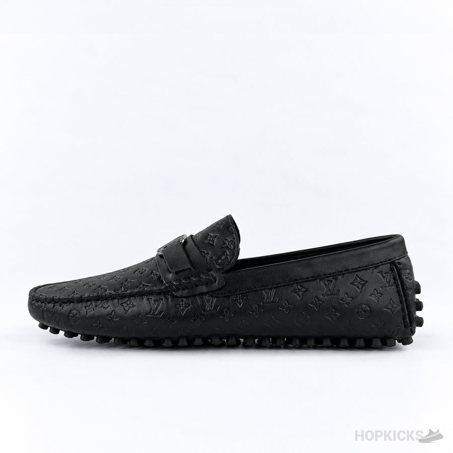 LV Hockenheim Mocassin Black (Premium Batch)