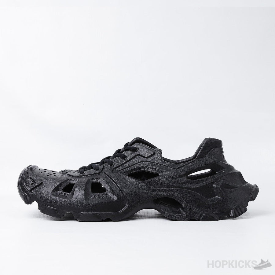 Bale*ciaga HD Lace-Up Sneakers Black
