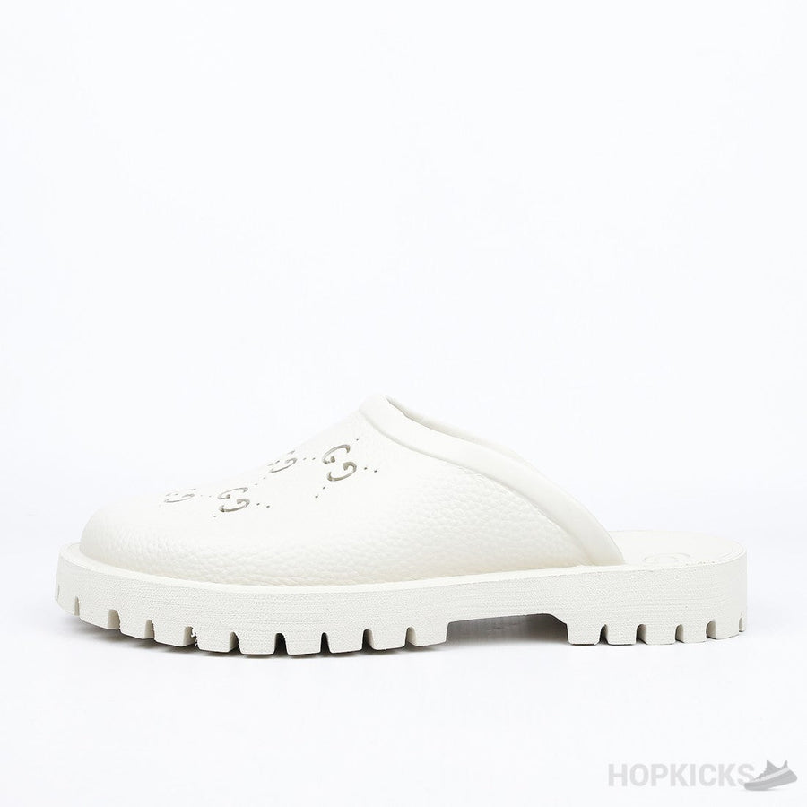 G.U.C.C.I Rubber Platform White