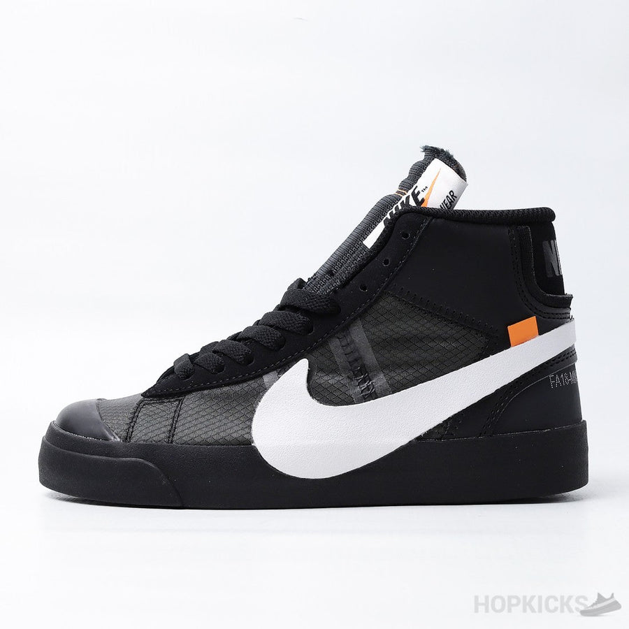 NK Blazer Mid Green (Off-White) Grim Reaper