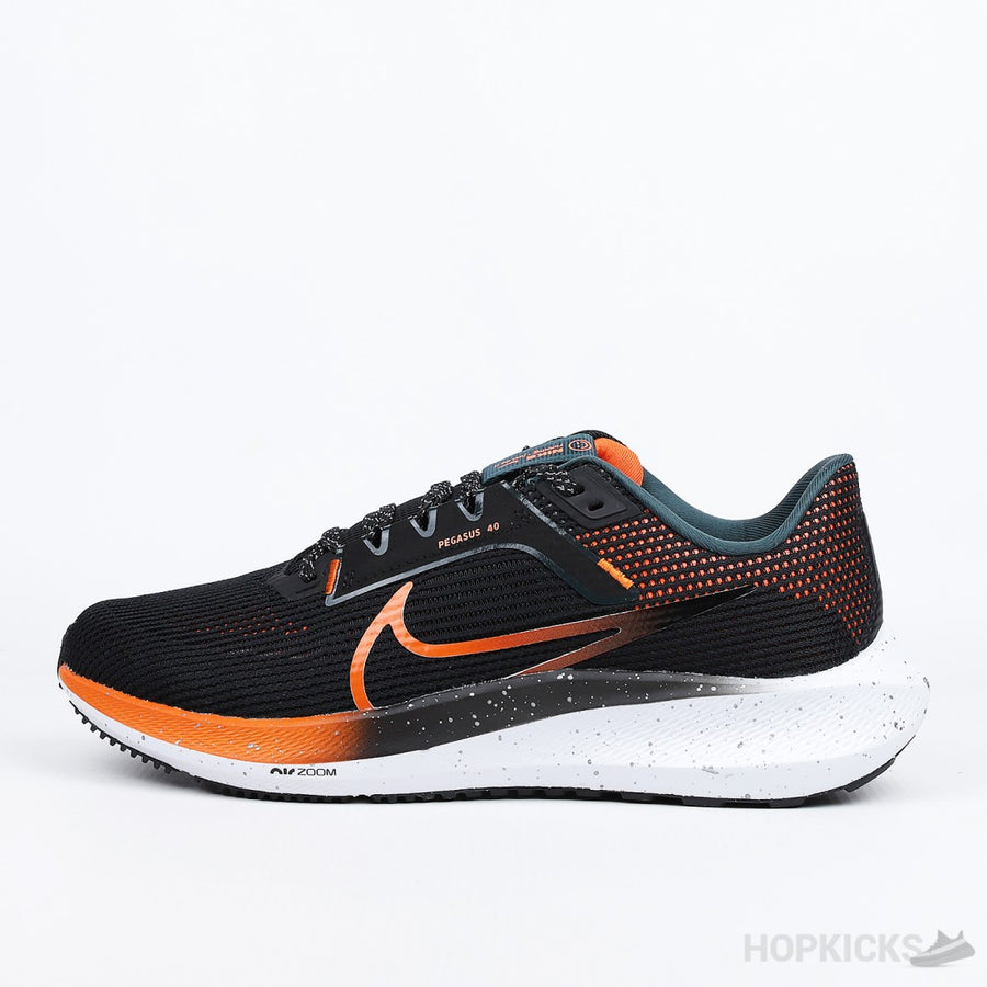 NK Air Zoom Pegasus 40 Black Safety Orange (Premium Batch)