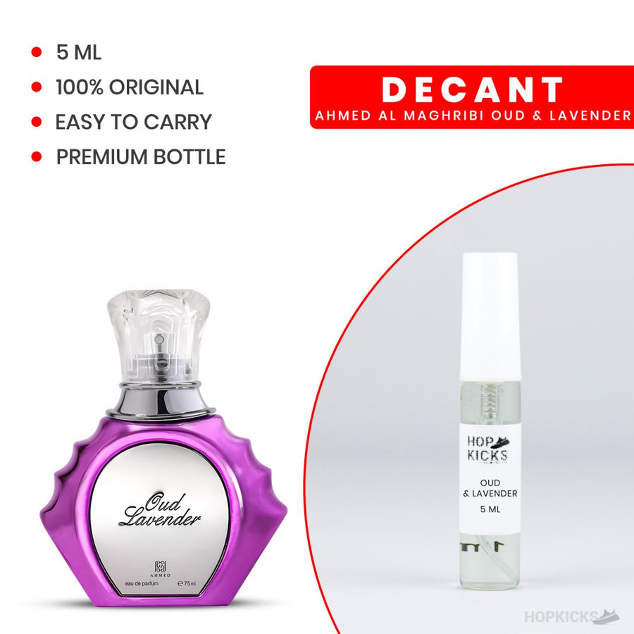 Ahmed Al Maghribi Oud & Lavender | Original Decant