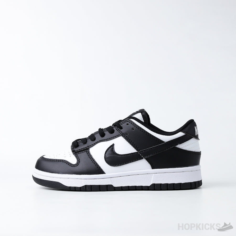 NK Dunk Low GS Black White (Kid's Size) (Dot Perfect)