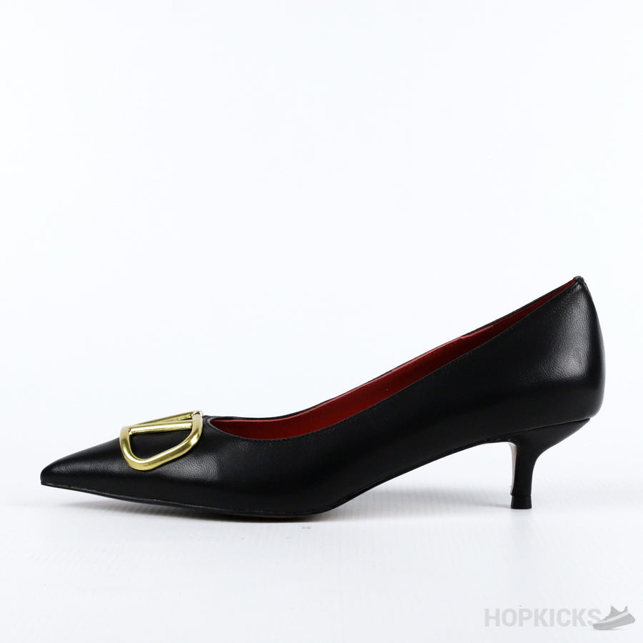 Valentino Garavani VLOGO Leather Ballet Flats (Premium Batch)