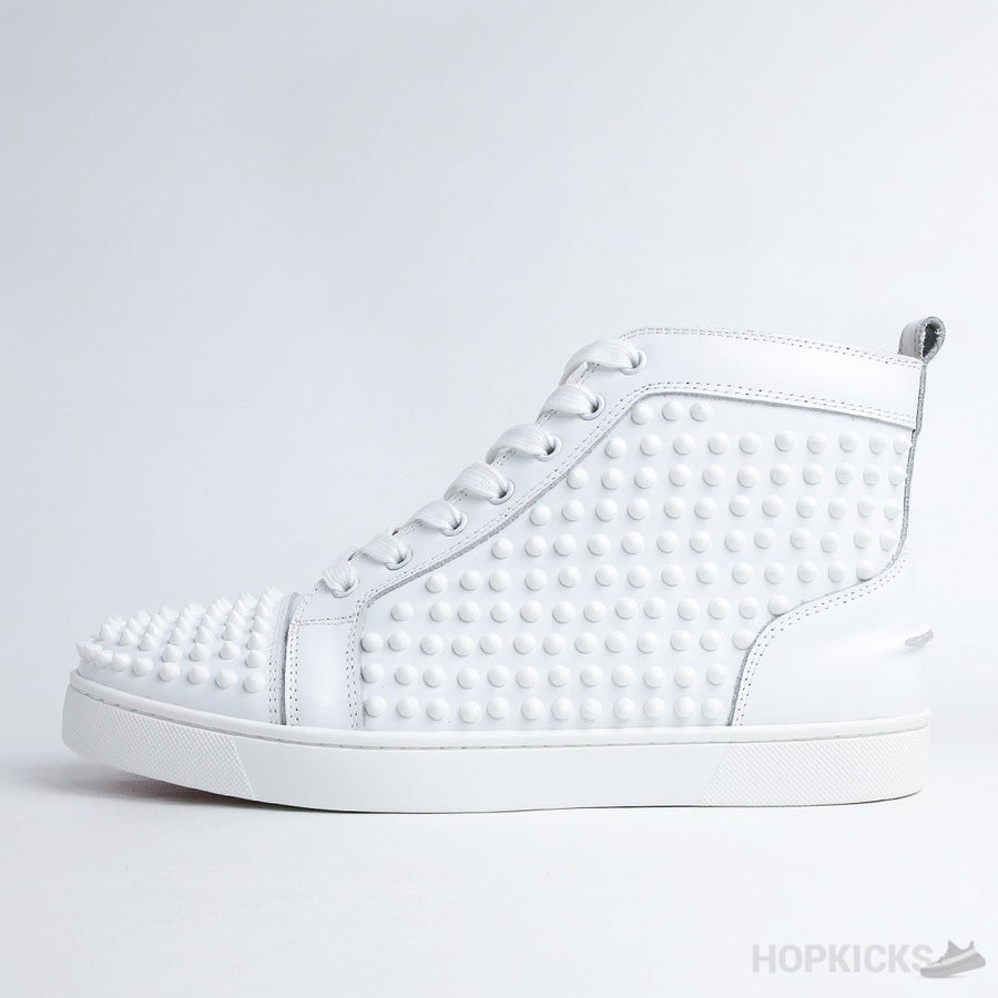 CL Louis Spikes High Sneaker White
