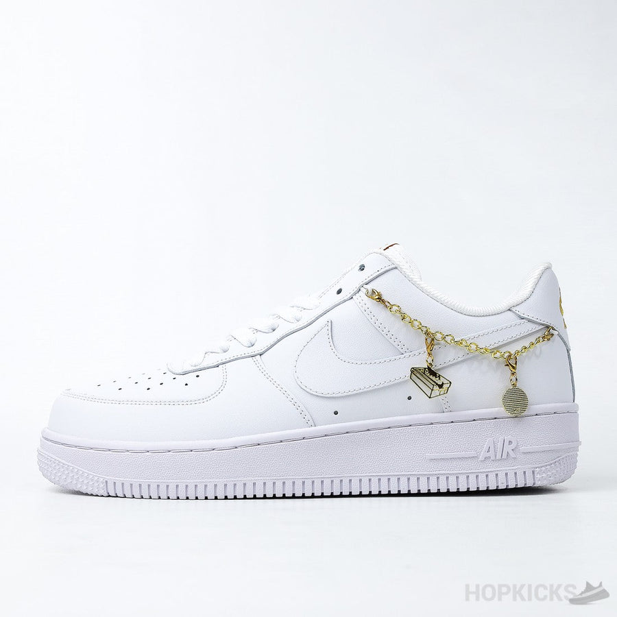 NK Air Force 1 Low 'Lucky Charm' - White Pendants