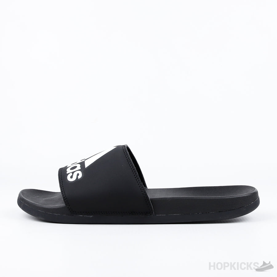 Adi Adilette Comfort Slides Black White