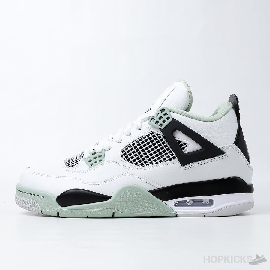 Jordan 4 Retro 'Seafoam' (Dot Perfect)