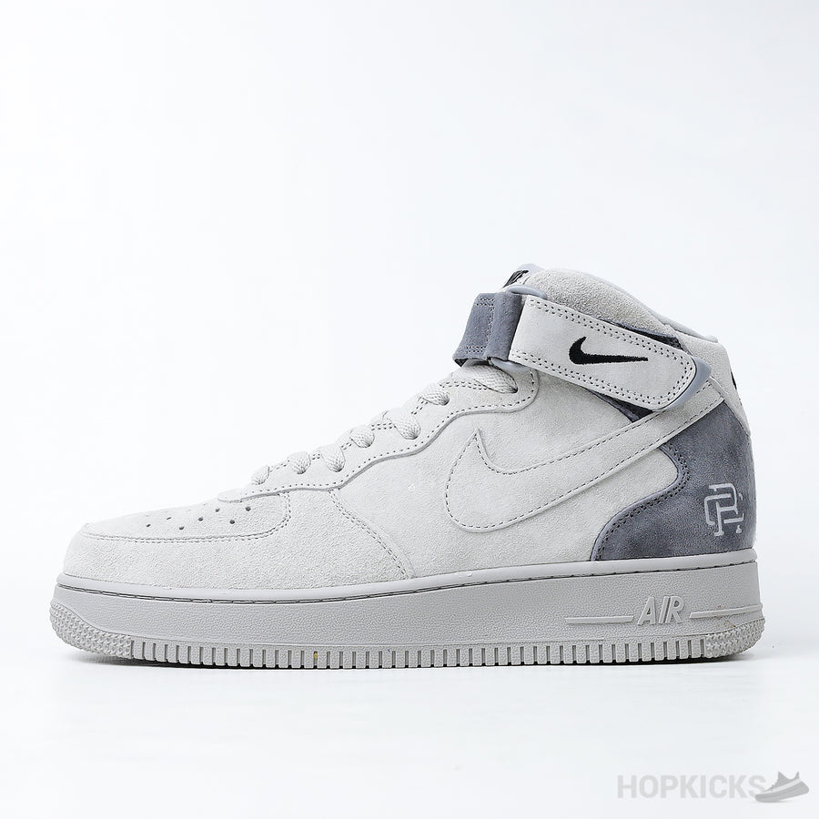 Reigning Champ X NK Air Force 1 Mid Grey Black (Premium Plus Batch)