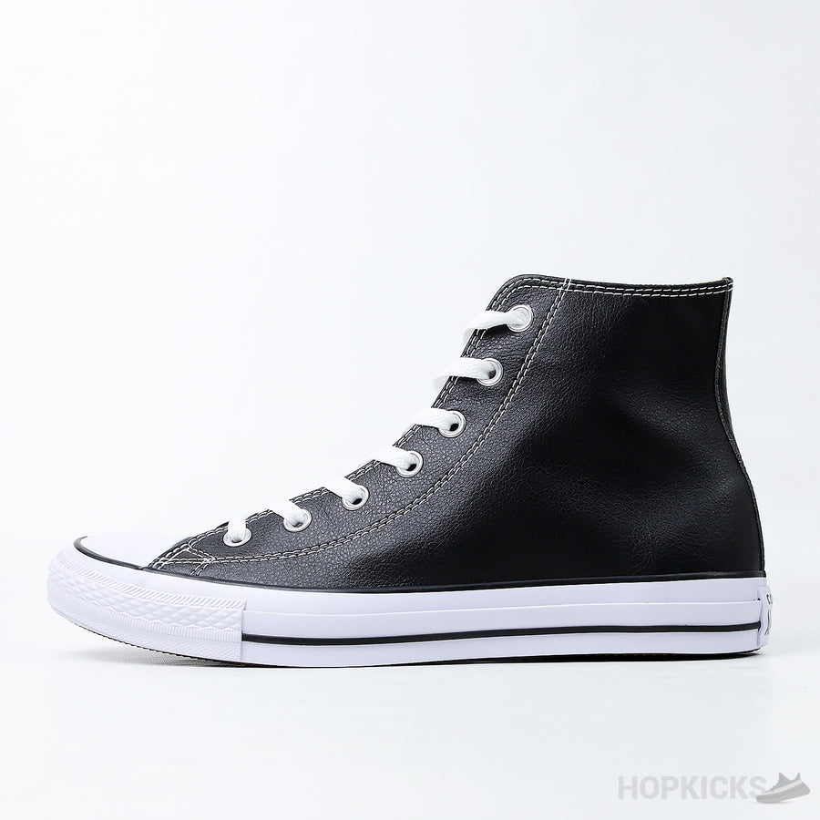 Chuck Taylor All-Star Tumbled Leather High Top Velvet Brown/White/Black (Premium Plus)