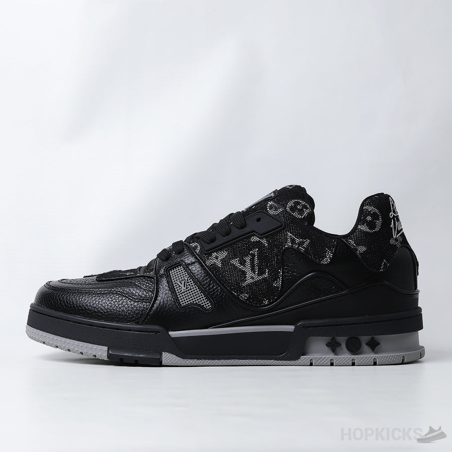LV Trainer x Nigo Black Denim (Dot Perfect)