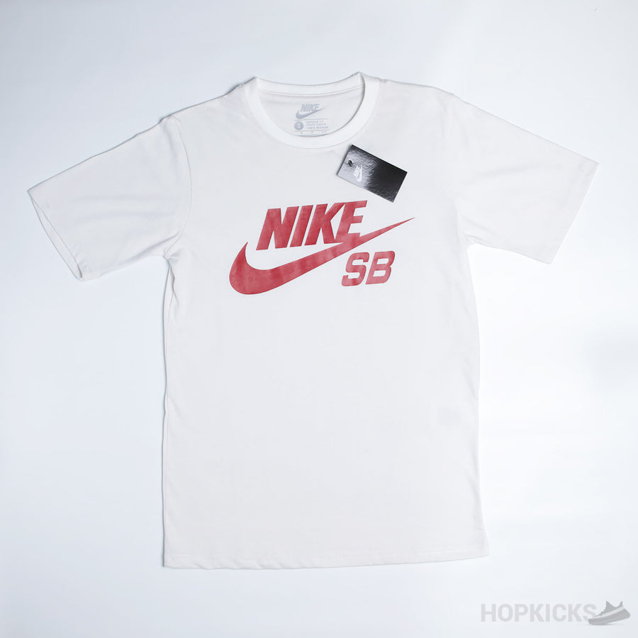 NK SB White T-Shirt