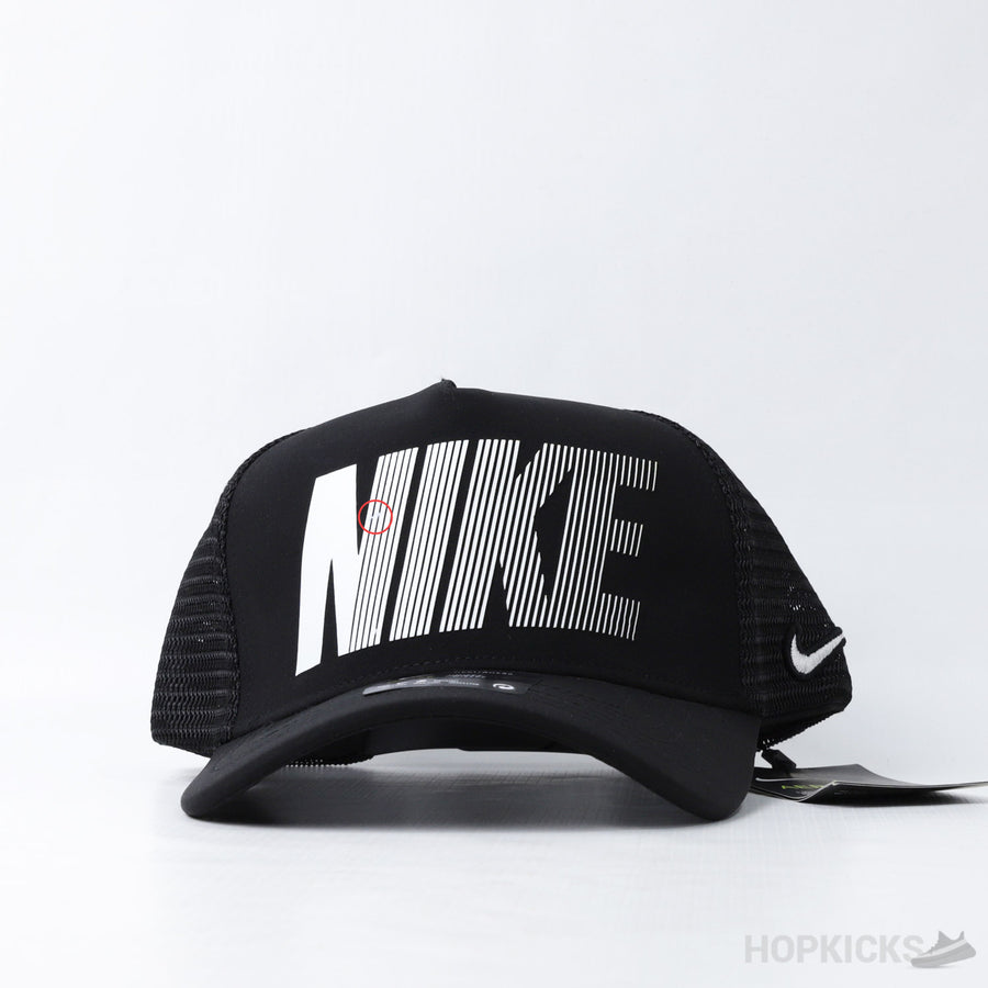 NK Classic Trucker Black Cap (Minor Fault)