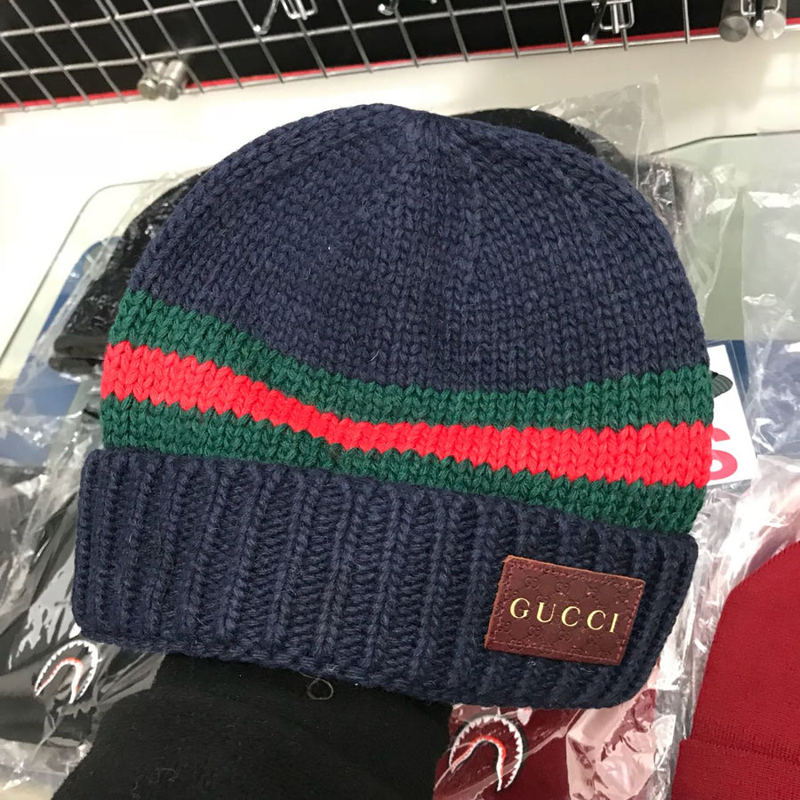 GCC two striped patterned cap