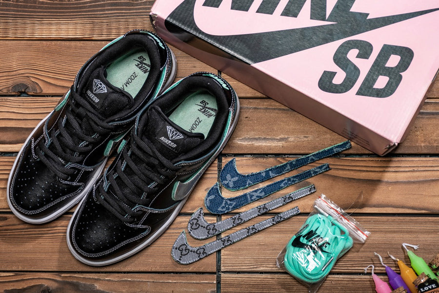 Diamond X SB Dunk Low Pro Black