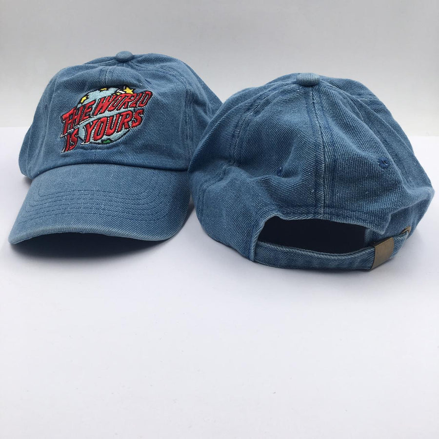 The World Is Yours Cap Blue