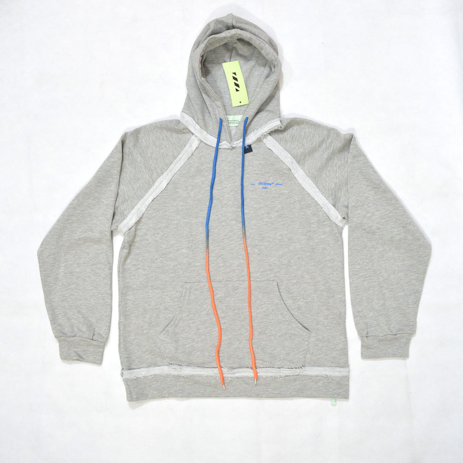 OW Acrylic Arrows Incomp Hoodie Grey