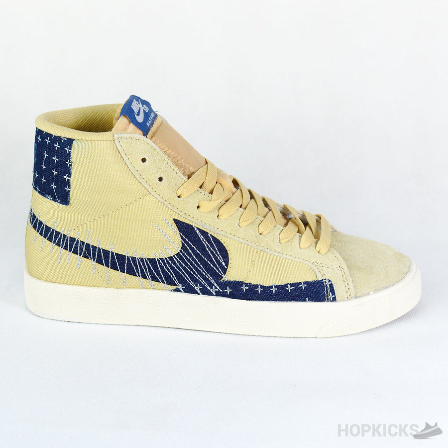 SB Zoom Blazer Mid Sashiko Sesame