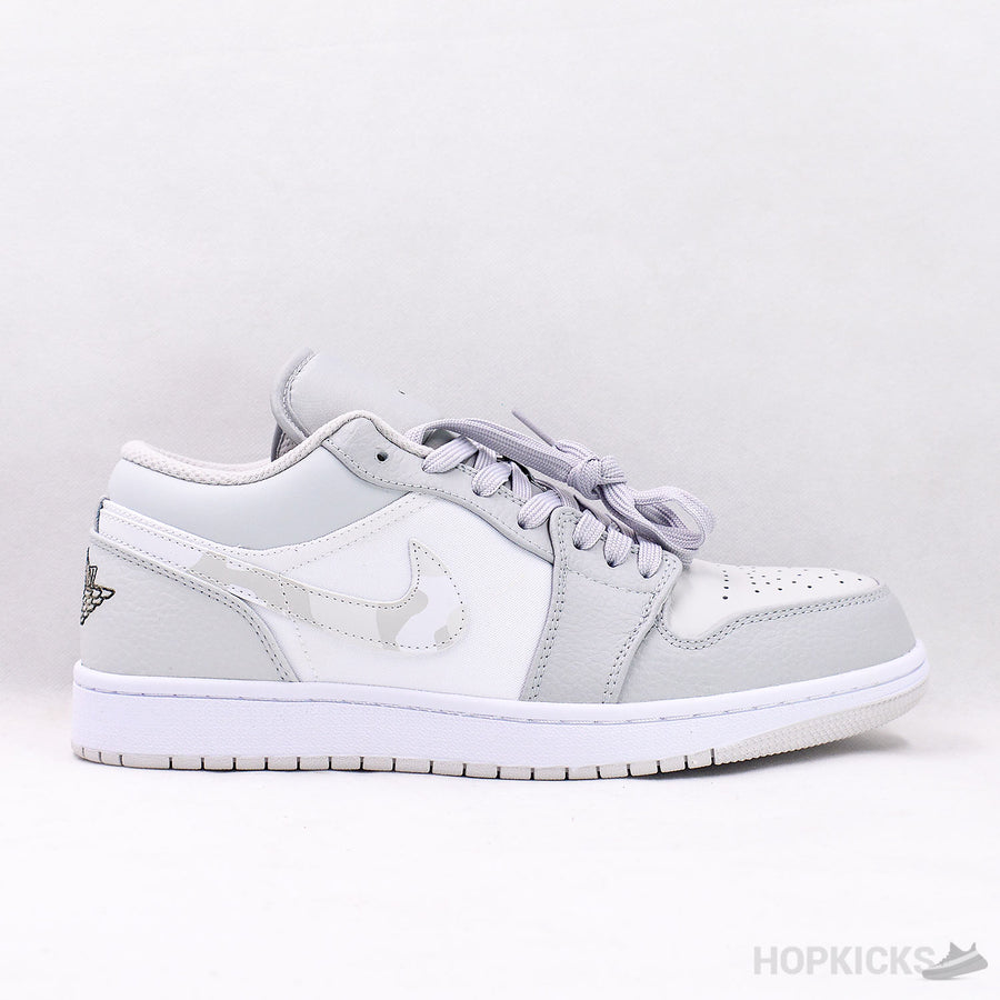 Jordan 1 Low White Camo