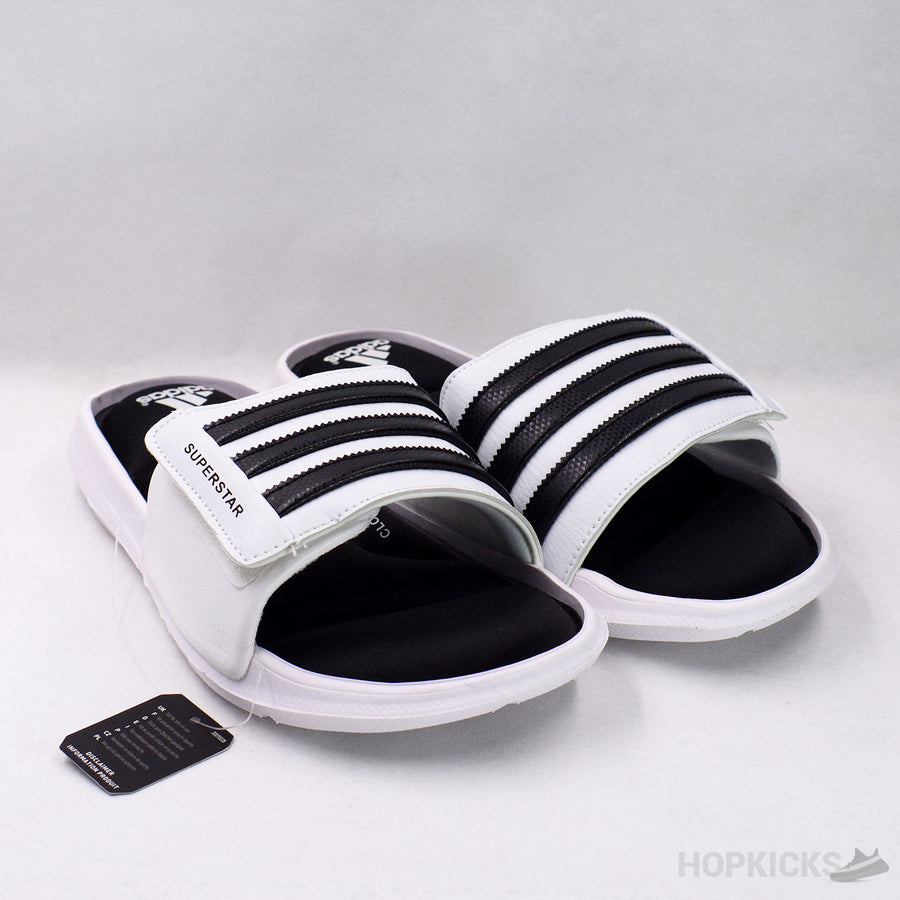 Superstar 5G Slides White Strap