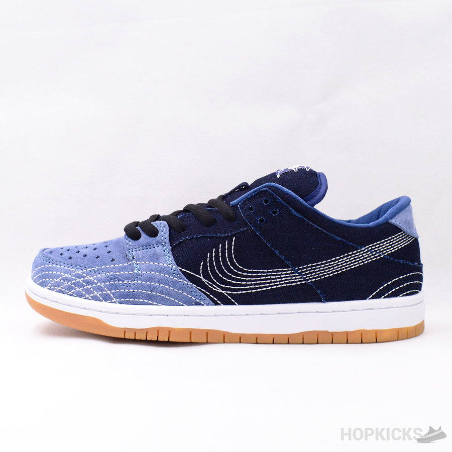 SB Dunk Low Denim Sashiko