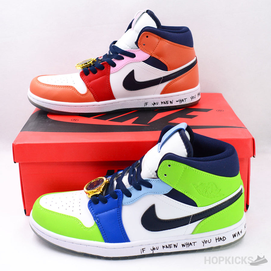 Melody Ehsani X Jordan 1 Mid Fearless