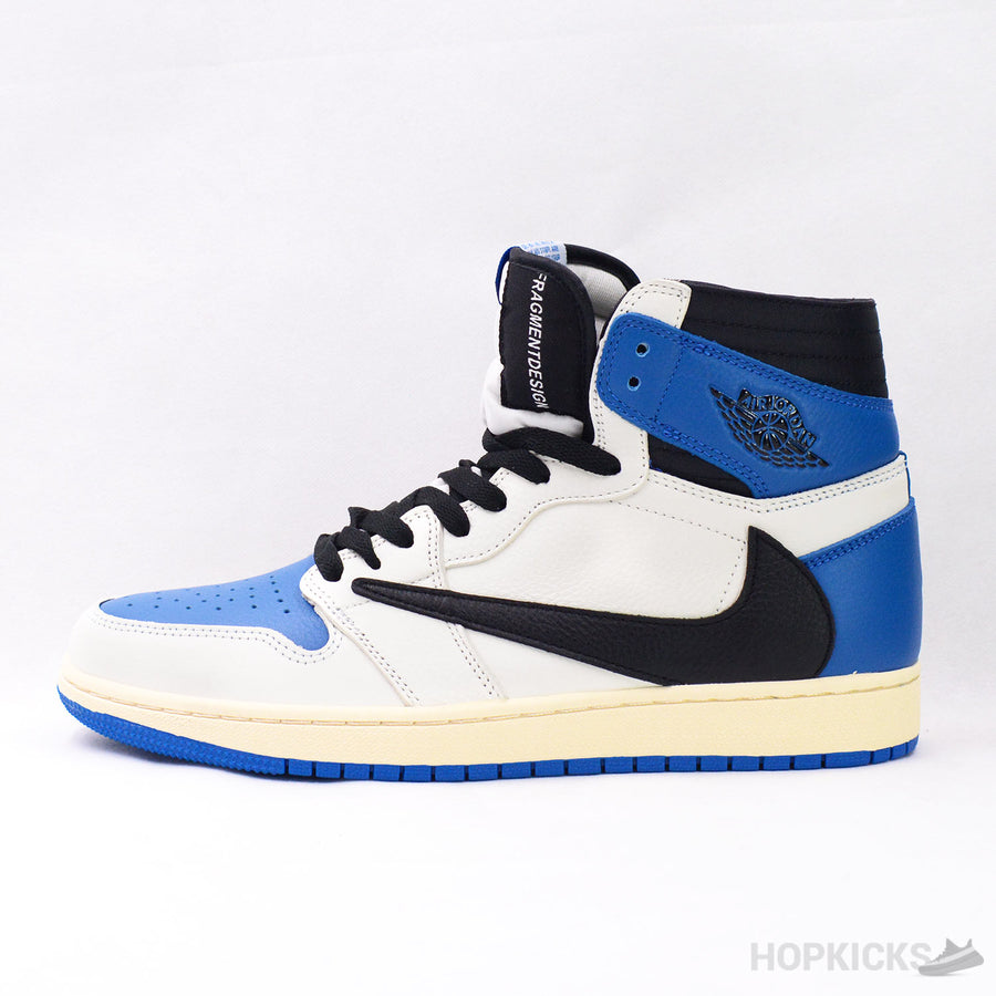 TS x FRAG x Jordan 1 High Military Blue